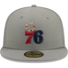 Philadelphia 76ers Color Pack 59FIFTY Fitted Hat - Gray | New Era discount