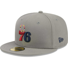 Philadelphia 76ers Color Pack 59FIFTY Fitted Hat - Gray | New Era discount