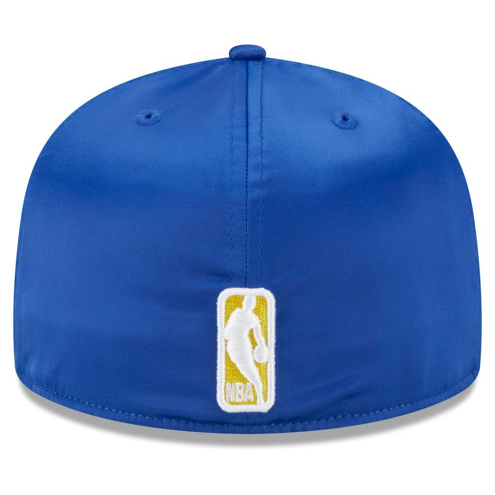 Golden State Warriors Throwback Satin 59FIFTY Fitted Hat sale - White | New Era discount