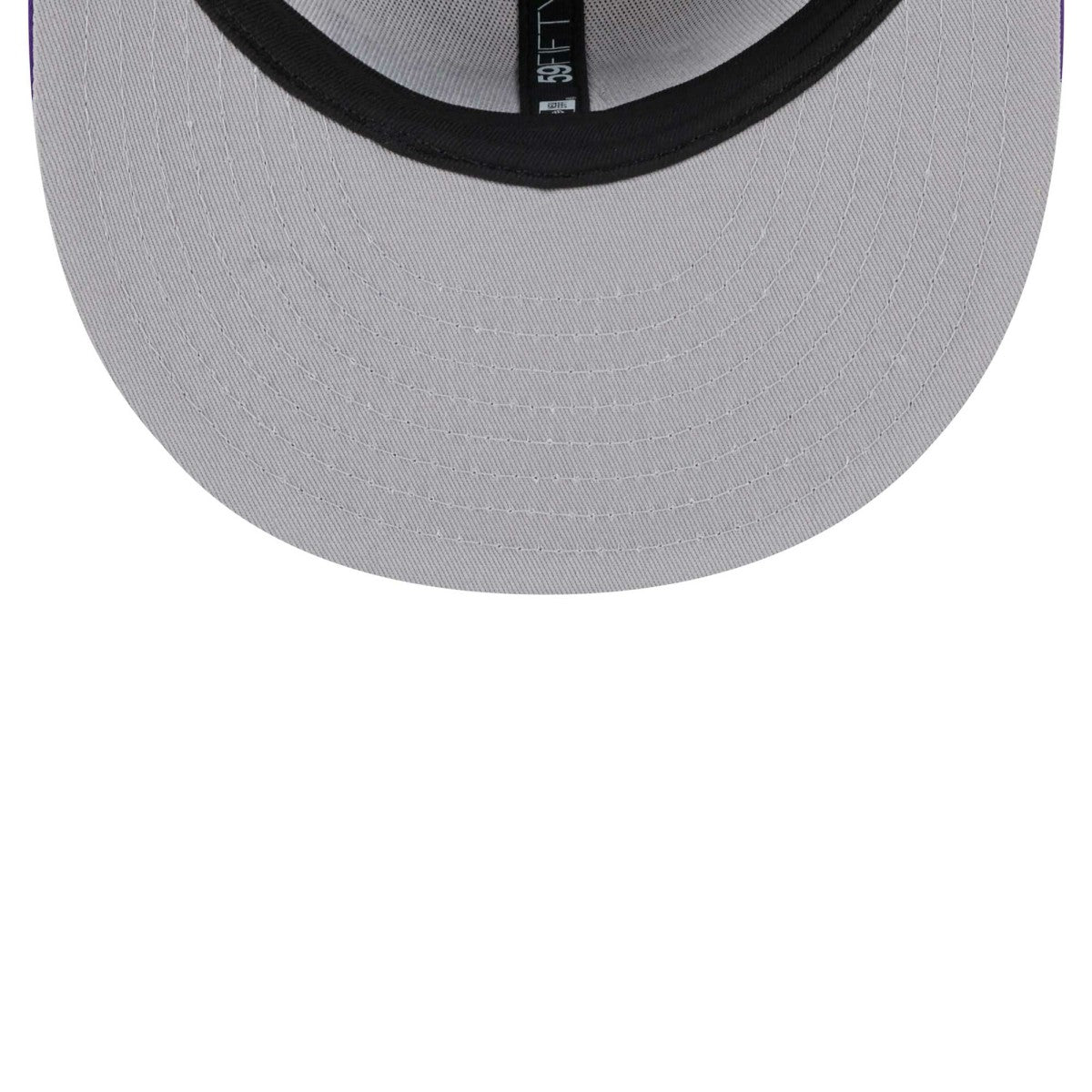 Los Angeles Lakers Throwback Satin 59FIFTY Fitted Hat - White | New Era online