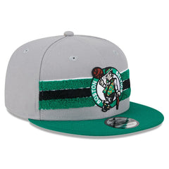 Boston Celtics Chenille Band 9FIFTY Snapback Hat - Gray | New Era sale