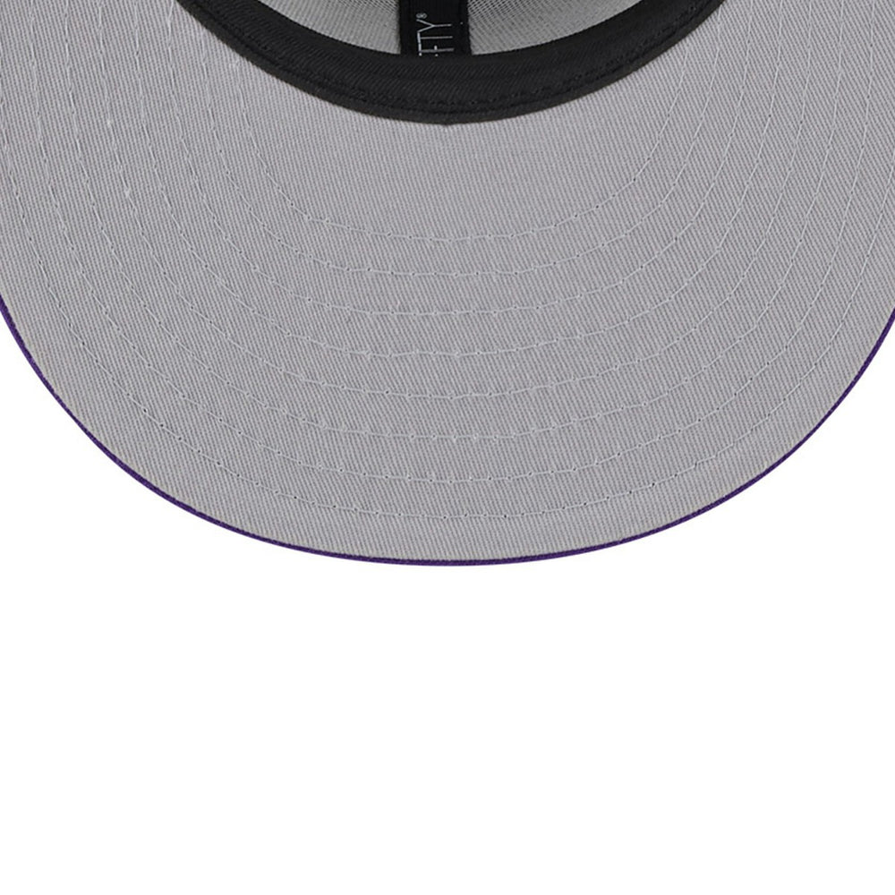 Los Angeles Lakers Chenille Band 9FIFTY Snapback Hat - Gray | New Era shop