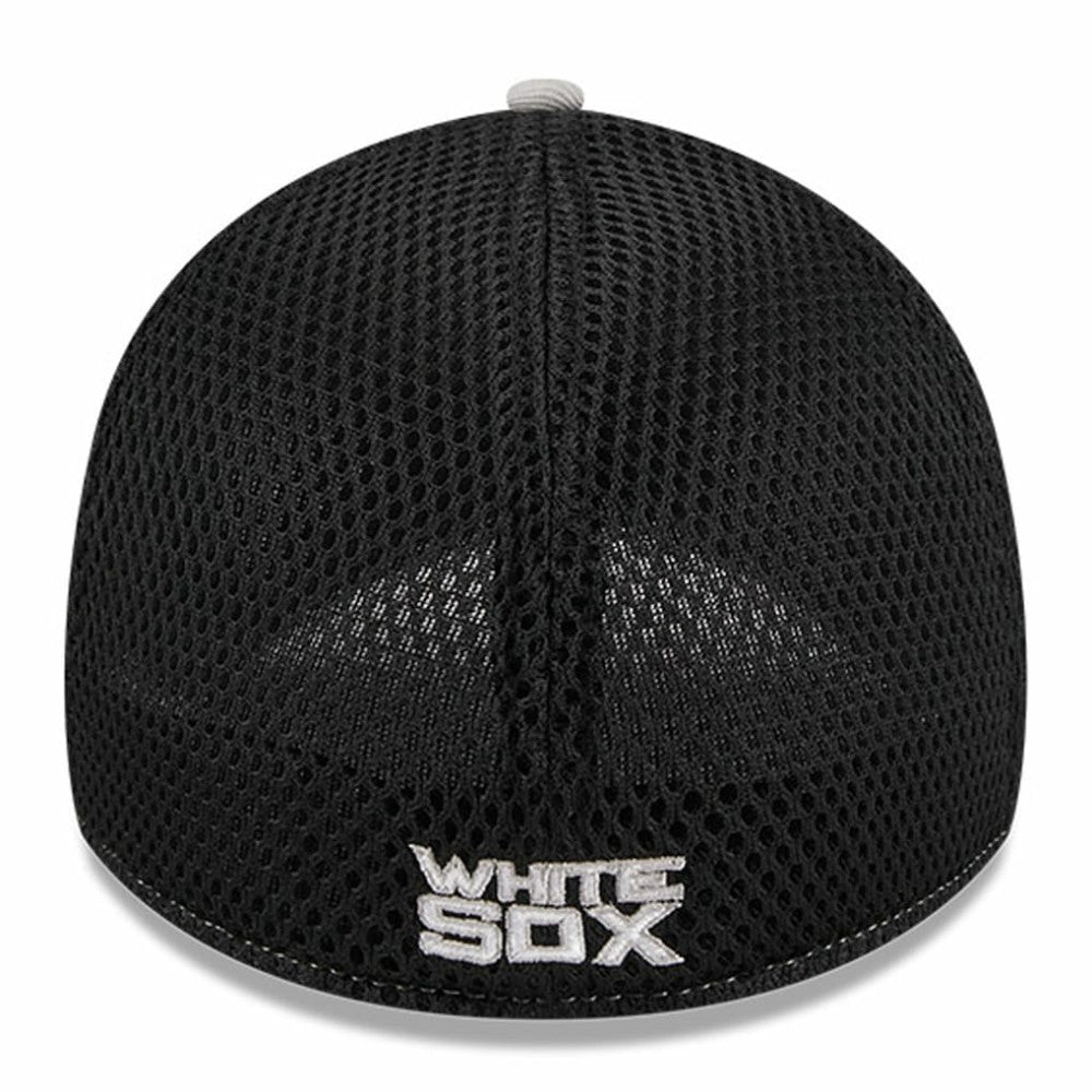 Chicago White Sox Pipe 39THIRTY Flex Hat - Gray | New Era