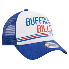 NFL Buffalo Bills Stacked A-Frame Trucker 9FORTY Adjustable Hat
