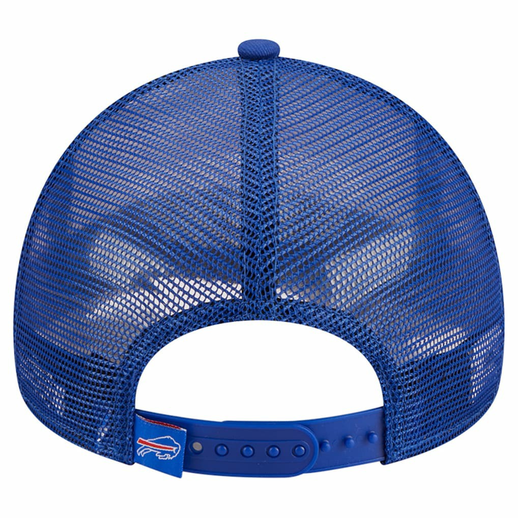 NFL Buffalo Bills Stacked A-Frame Trucker 9FORTY Adjustable Hat