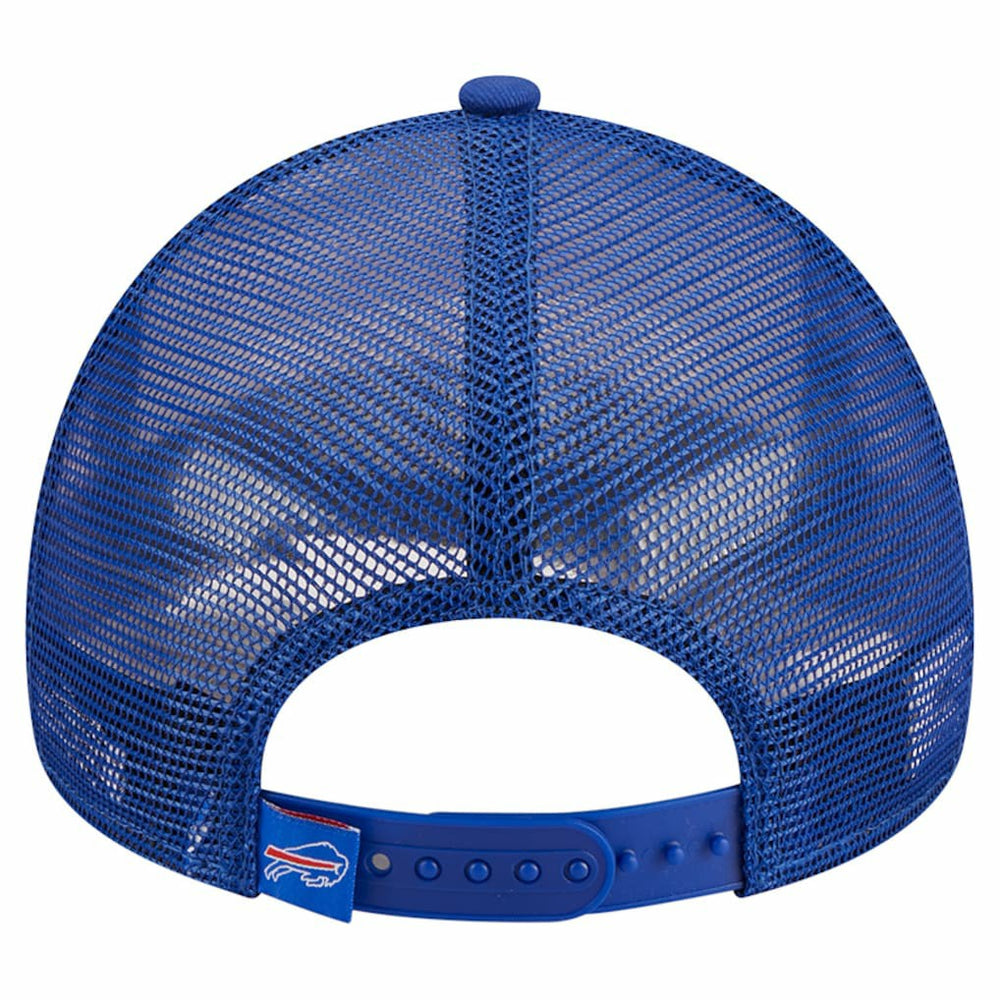 NFL Buffalo Bills Stacked A-Frame Trucker 9FORTY Adjustable Hat