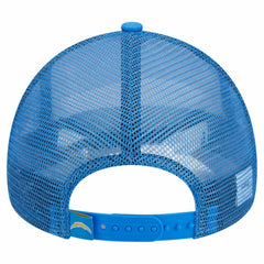 NFL Los Angeles Chargers Stacked A-Frame Trucker 9FORTY Adjustable Hat