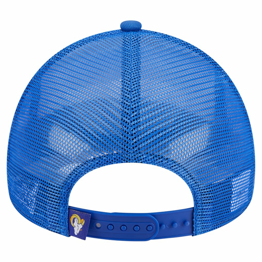 NFL Los Angeles Rams Stacked A-Frame Trucker 9FORTY Adjustable Hat