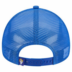 NFL Los Angeles Rams Stacked A-Frame Trucker 9FORTY Adjustable Hat