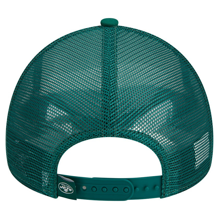 NFL New York Jets Stacked A-Frame Trucker 9FORTY Adjustable Hat