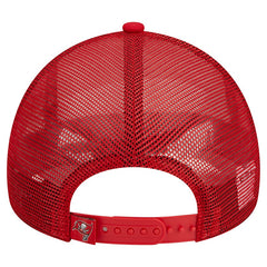 NFL Tampa Bay Buccaneers Stacked A-Frame Trucker 9FORTY Adjustable Hat