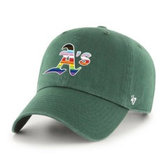 Athletics Team Pride Clean Up Adjustable Hat - Green | 47 brand