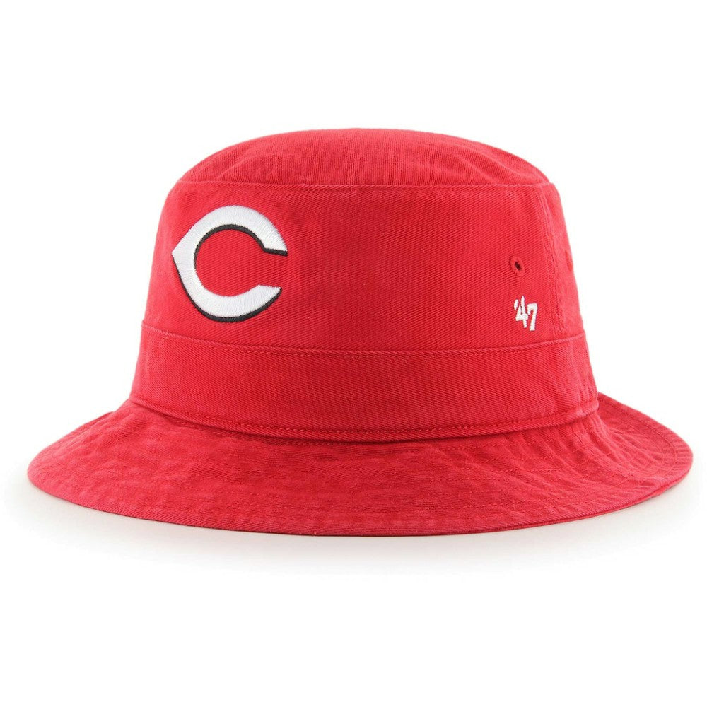 Cincinnati Reds Primary Bucket Hat - Red | 47 brand