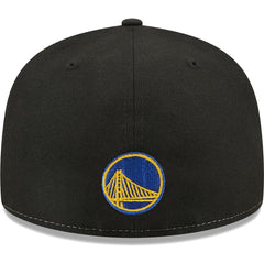 Golden State Warriors Pop Front 59FIFTY Fitted Hat sale - Black/Royal | New Era cheap