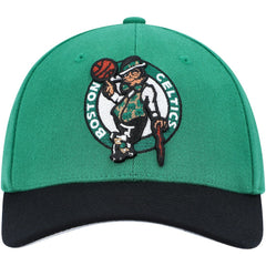 Boston Celtics MVP Team Two-Tone 2.0 Stretch-Snapback Hat - Kelly Green/Black | Mitchell & Ness on sale