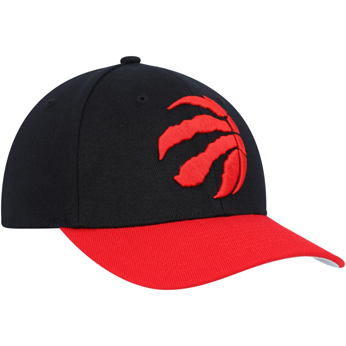 Toronto Raptors MVP Team Two-Tone 2.0 Stretch-Snapback Hat - Black/Red | Mitchell & Ness on sale