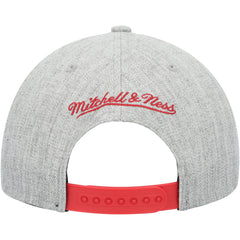 Miami Heat Hardwood Classics 2.0 Snapback Hat - Heather Gray | Mitchell & Ness shop