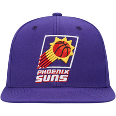 Phoenix Suns Hardwood Classics MVP Team Ground 2.0 Fitted Hat - Purple | Mitchell & Ness outlet