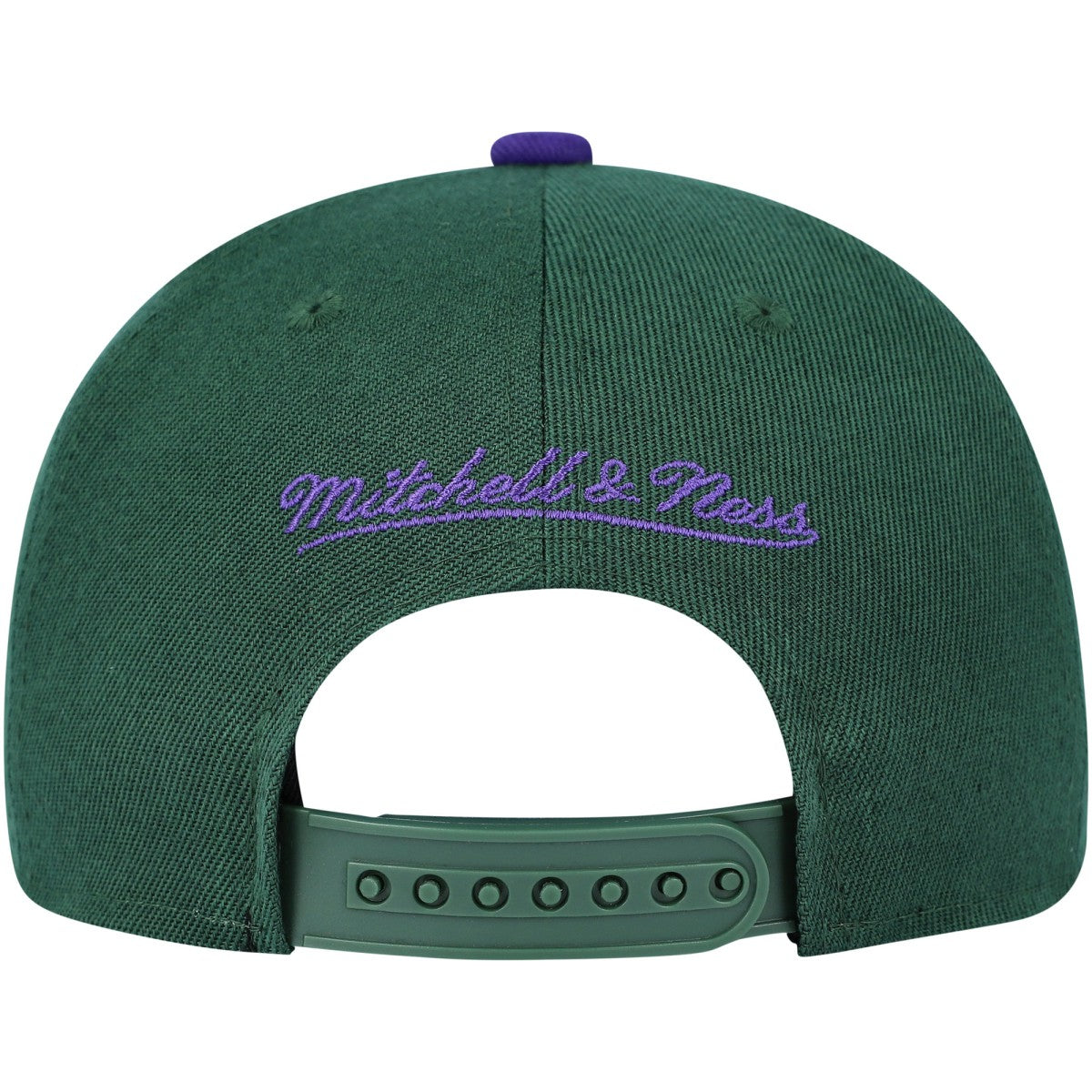 Milwaukee Bucks Youth Two-Tone Snapback Hat - Hunter Green/Purple | Mitchell & Ness sale