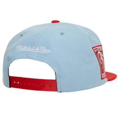 Chicago White Sox Hometown Snapback Hat - Light Blue/Red | Mitchell & Ness