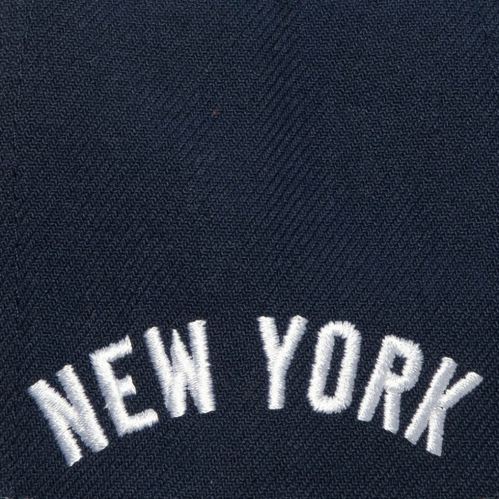 New York Yankees Yankee Stadium 50th Anniversary Homefield Fitted Hat - Cream/Gray | Mitchell & Ness