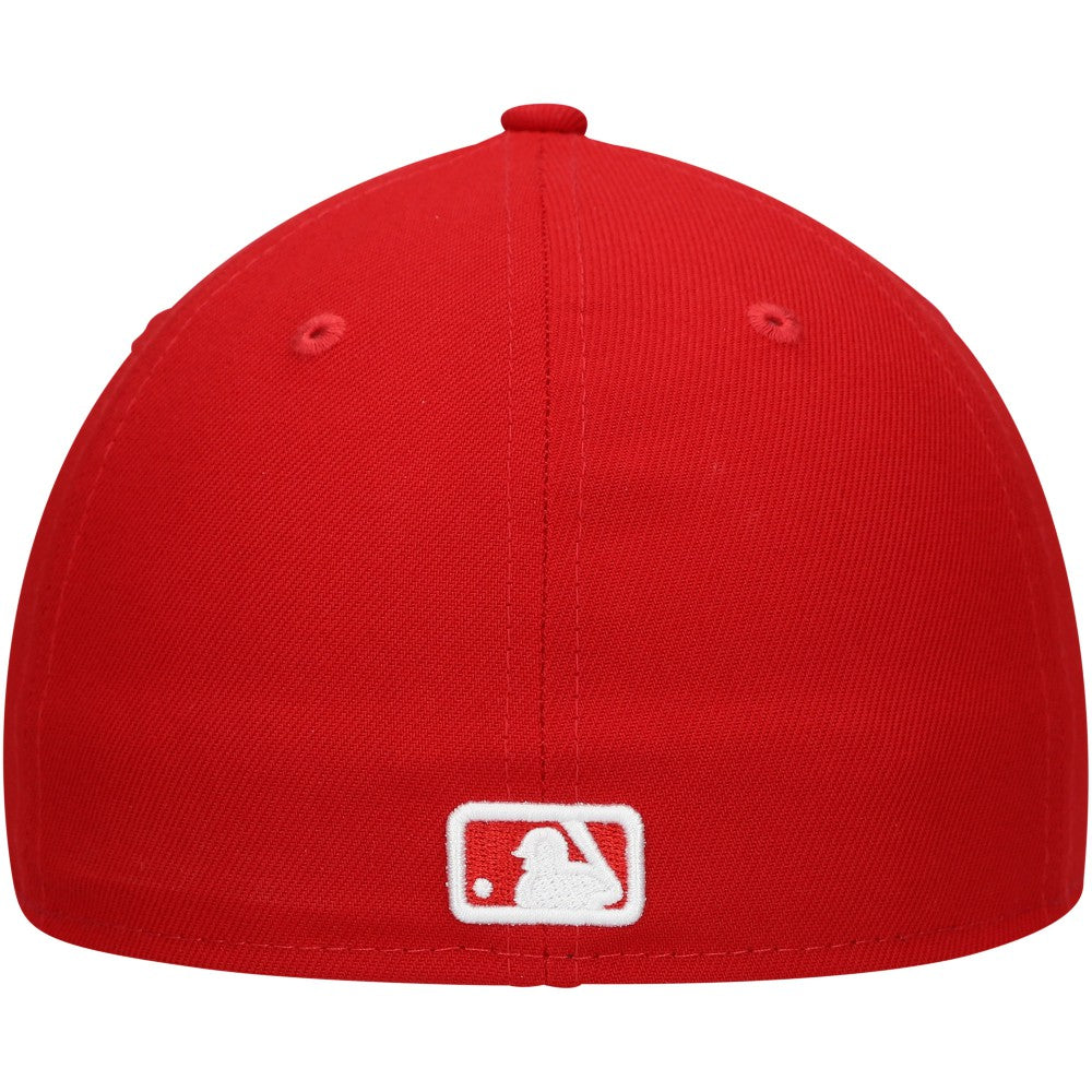 Milwaukee Brewers Low Profile 59FIFTY Fitted Hat - Scarlet | New Era