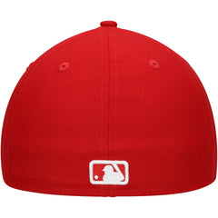 Milwaukee Brewers Low Profile 59FIFTY Fitted Hat - Scarlet | New Era
