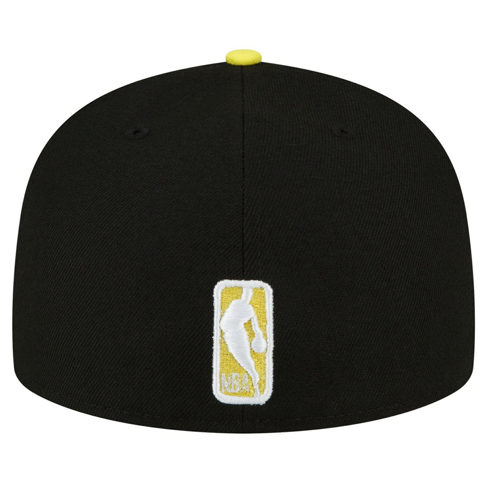 Utah Jazz 2-Tone 59FIFTY Fitted Hat - Black/Yellow | New Era sale