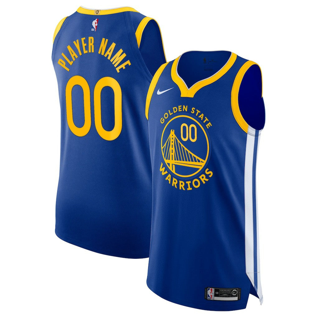Golden State Warriors 2020/21 Authentic Custom Jersey Blue sale - Icon Edition | Nike shop