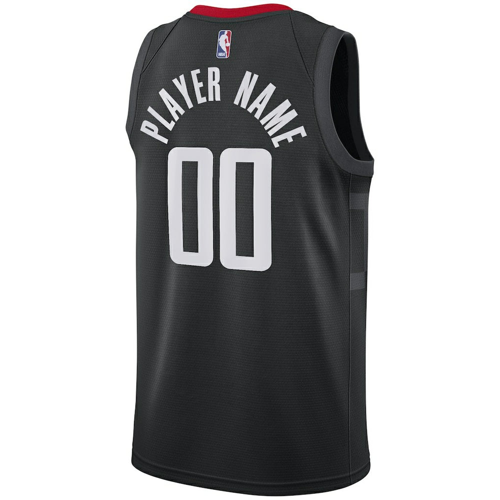 Houston Rockets Swingman Custom Jersey Black - Statement Edition | Nike on sale