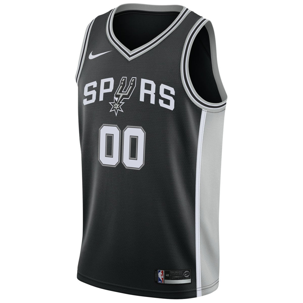 San Antonio Spurs Swingman Custom Jersey Black - Icon Edition | Nike on sale