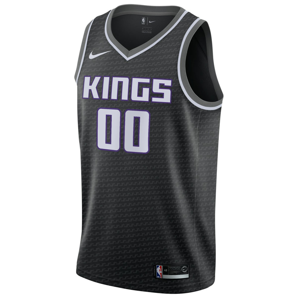 Sacramento Kings Swingman Custom Jersey Black - Statement Edition | Nike sale