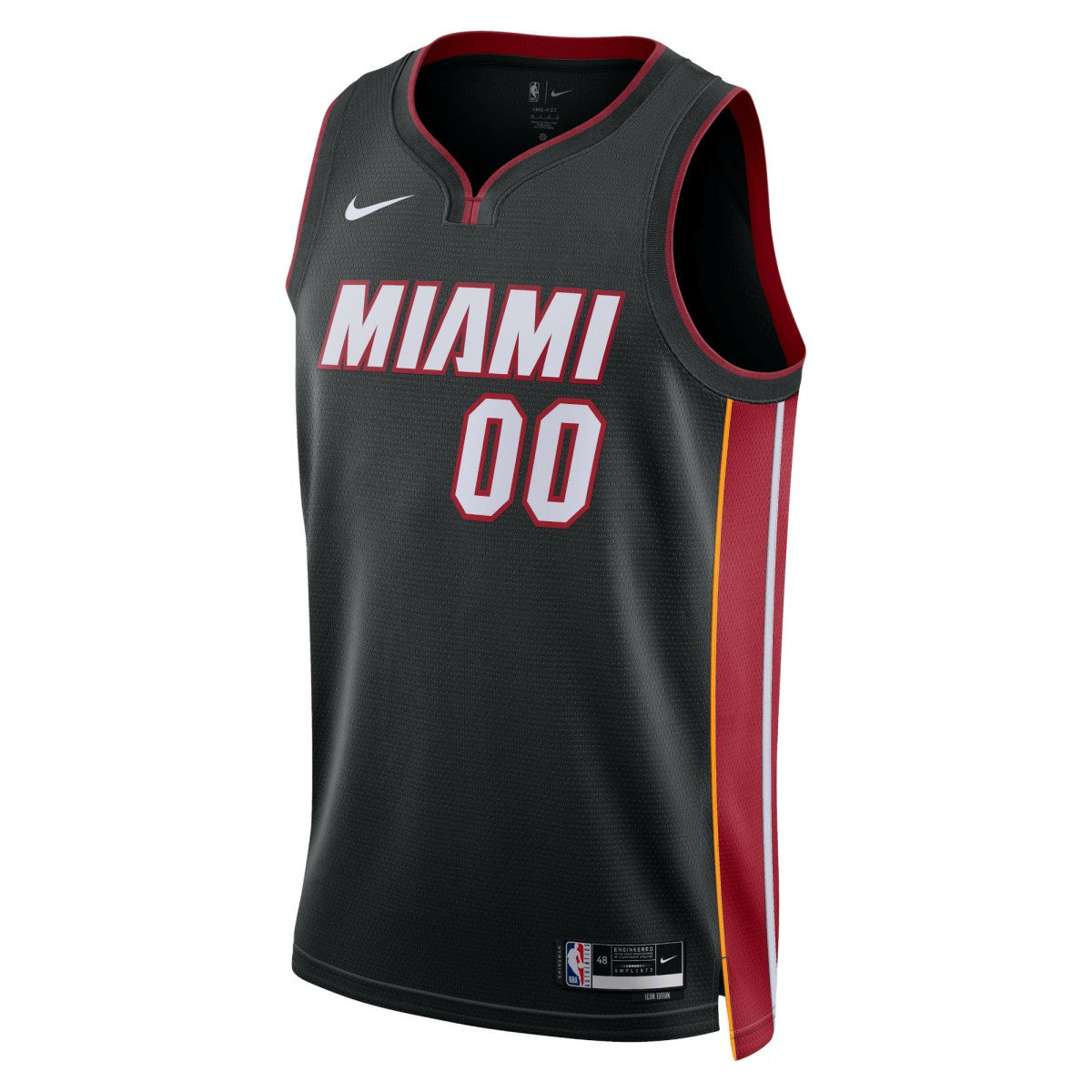 Miami Heat Unisex Swingman Custom Jersey Black - Icon Edition | Nike sale