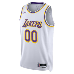 Los Angeles Lakers Unisex Swingman Custom Jersey White - Association Edition | Nike discount