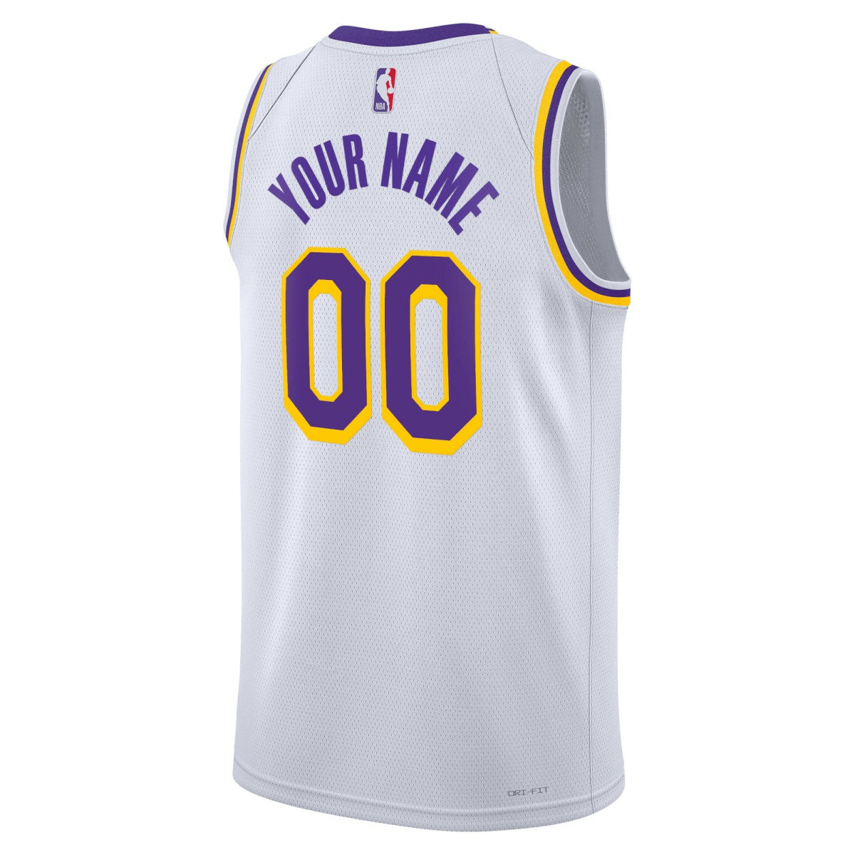 Los Angeles Lakers Unisex Swingman Custom Jersey White - Association Edition | Nike discount