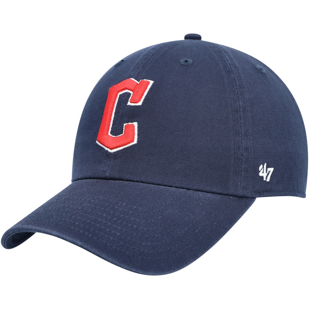 Cleveland Guardians Clean Up Adjustable Hat - Navy | 47 brand