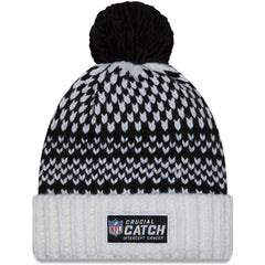 NFL New Orleans Saints Women's 2023 NFL Crucial Catch Cuffed Pom Knit Hat