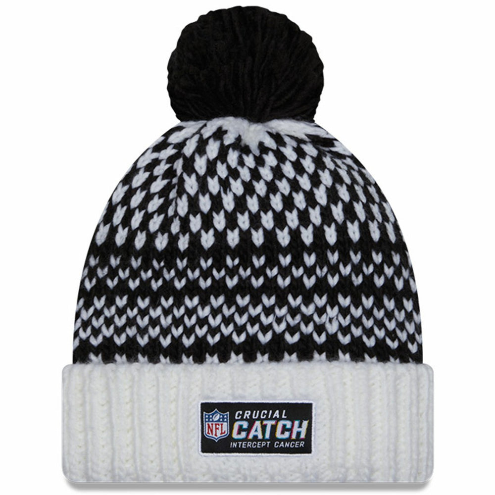 NFL Tennessee Titans Women's 2023 NFL Crucial Catch Cuffed Pom Knit Hat