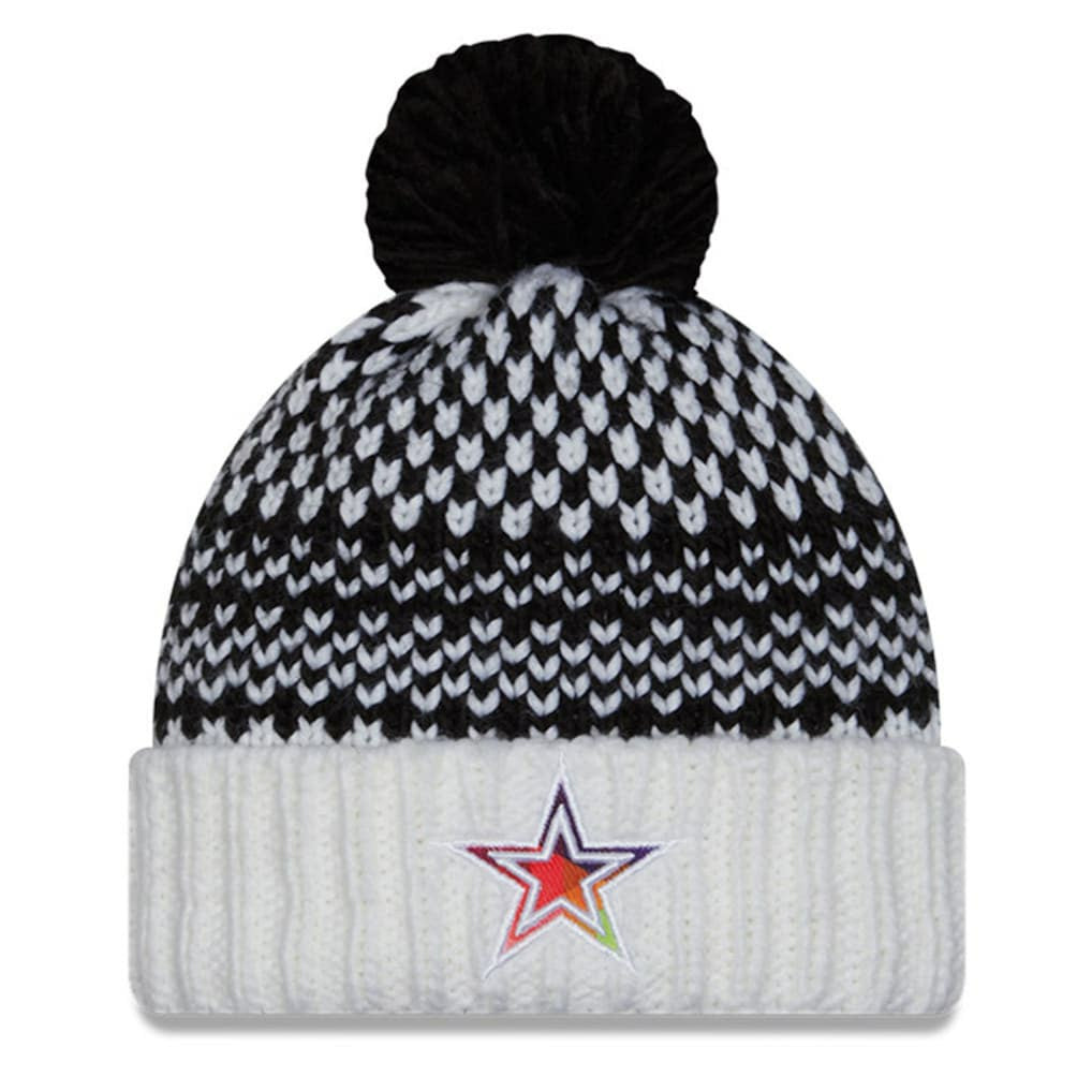 NFL Dallas Cowboys Women's 2023 NFL Crucial Catch Cuffed Pom Knit Hat