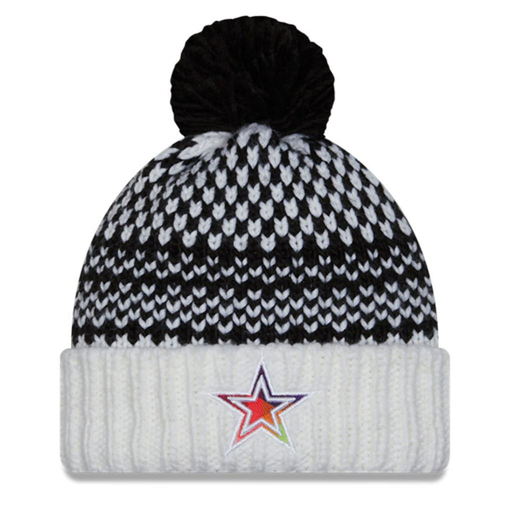 NFL Dallas Cowboys Women's 2023 NFL Crucial Catch Cuffed Pom Knit Hat