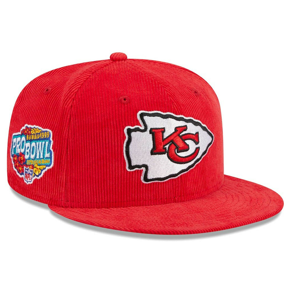 NFL Kansas City Chiefs Throwback Cord 59FIFTY Fitted Hat