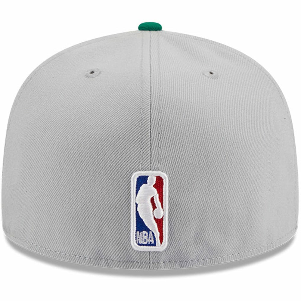Boston Celtics Tip-Off Two-Tone 59FIFTY Fitted Hat - Gray/Kelly Green | New Era shop