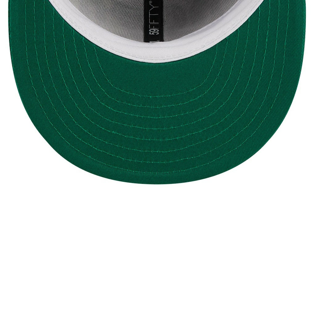 Boston Celtics Tip-Off Two-Tone 59FIFTY Fitted Hat - Gray/Kelly Green | New Era shop