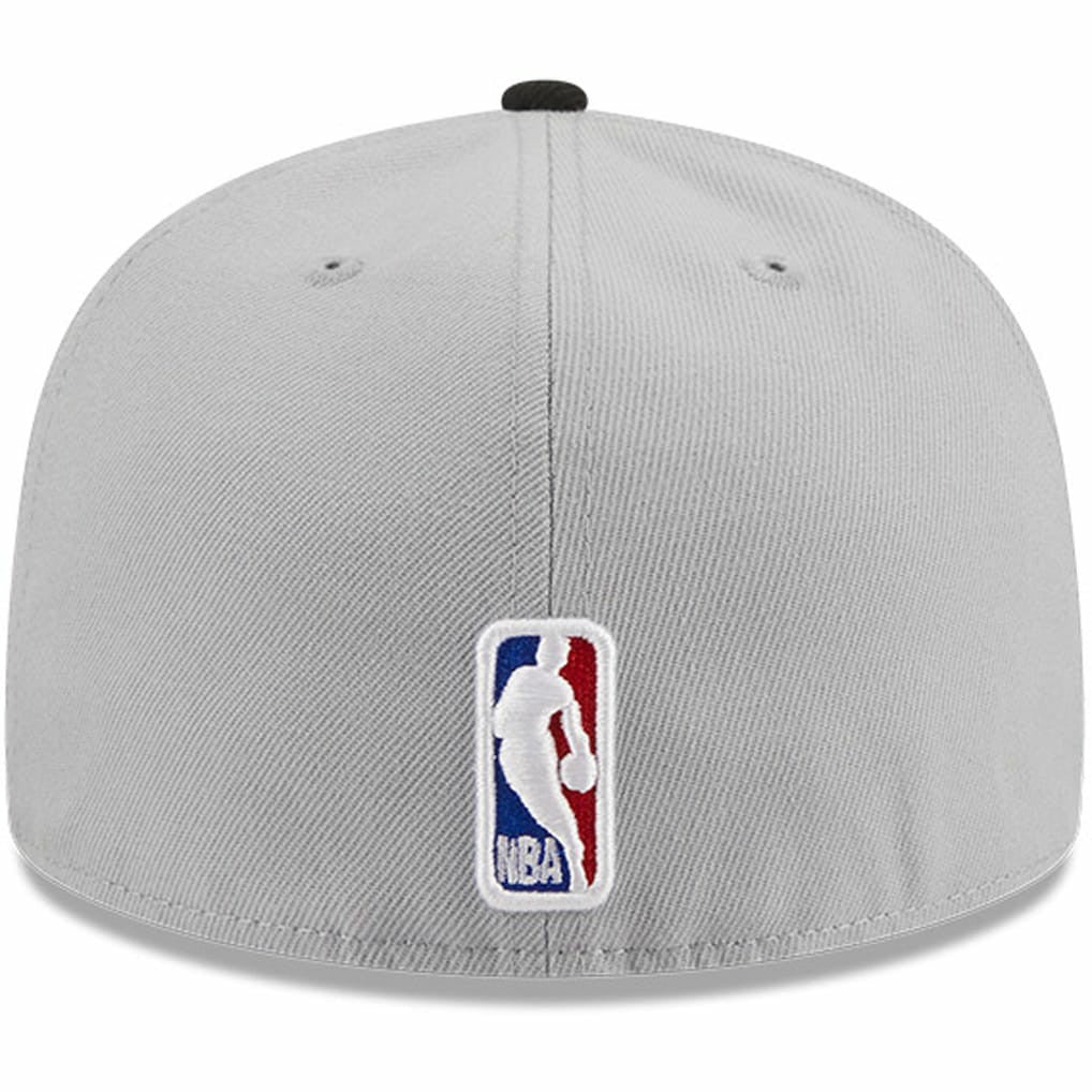 Brooklyn Nets Tip-Off Two-Tone 59FIFTY Fitted Hat - Gray/Black | New Era discount