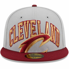 Cleveland Cavaliers Tip-Off Two-Tone 59FIFTY Fitted Hat sale - Gray/Wine | New Era online