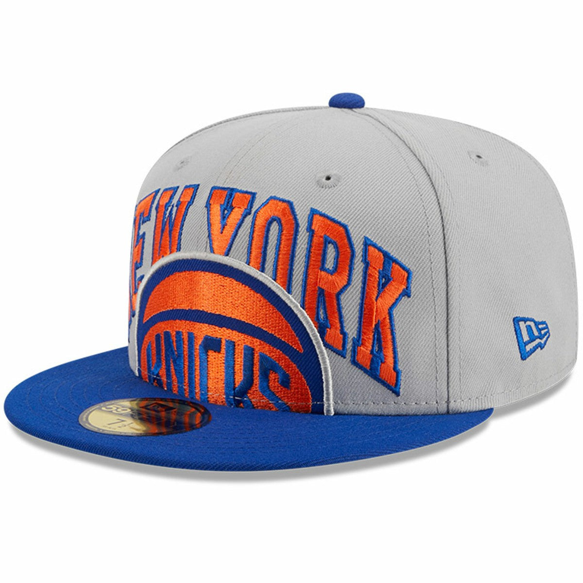 New York Knicks Tip-Off Two-Tone 59FIFTY Fitted Hat - Gray/Blue | New Era online
