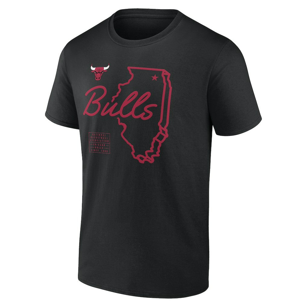Chicago Bulls Announcer T-Shirt sale - Black outlet