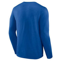 Golden State Warriors Announcer Long Sleeve T-Shirt sale - Royal discount