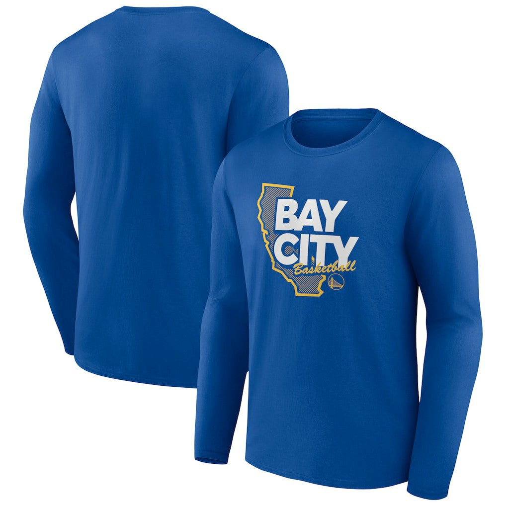 Golden State Warriors Huddle Long Sleeve T-Shirt sale - Royal shop