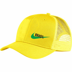 Brazil National Team Classic99 Trucker Snapback Hat / Soccer For sale